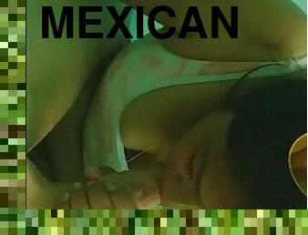 Mexican Girl Fucks and Sucks In A Tent On The Beach