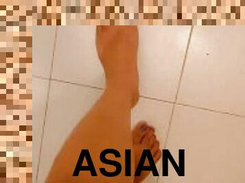 asia, rusia, amatir, anal, sayang, pijat, pengasuh-bayi, kaki, seorang-diri