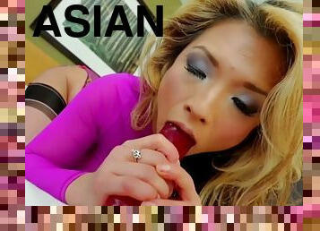 Asian slut pov gagging
