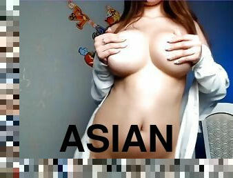 Curvy Big Tits Hot Asian camgirl