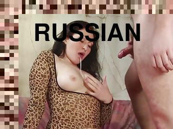 Wankz- russian slut nadia spreads pussy