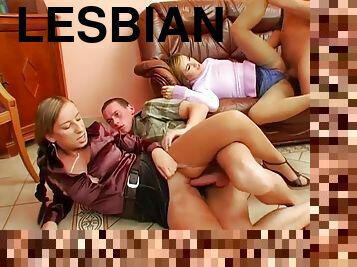 מסיבה, מציצה, לסבית-lesbian, הארדקור, מין-בלבוש-מלא