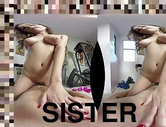 VR step sister one night stand