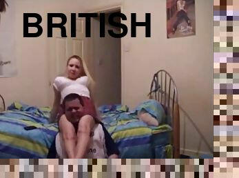 British girl headscissor