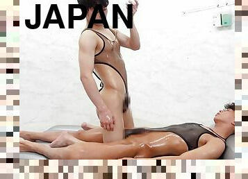 Japanese erotic massage with nuru oil