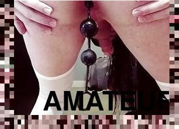 amatør, anal, legetøj, bøsse, dildo, solo, twink