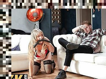 eldre, besta, leke, hardcore, mamma, bdsm, strømper-stockings, hore, blond, tjekkisk