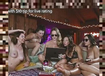 Hosted a dick rating live stream with friends