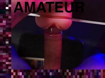 Fleshlight pussy using man