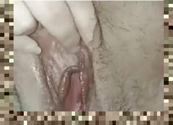 Fingering wet pussy