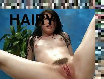 Hairy skinny teen fucked