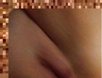 Step bro teases and fingers me until I'm dripping with cum