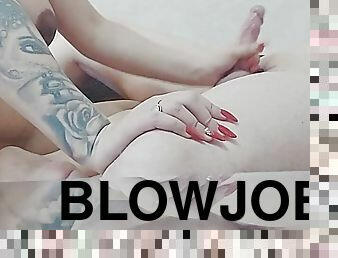 Old and young home blow job and hand job hard cock