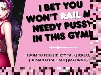(ASMR) ???? Your Gym Bunny GF Is Dripping Wet For You In The Gym ????