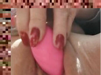 mastürbasyon-masturbation, kamu, fışkıran-su, amatör, orta-yaşlı-seksi-kadın, oyuncak, araba, sarışın, ufak-tefek-kadın, tek-kişilik