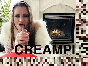 STEP-MOM “Give me your cum” AMAZING ORAL CREAMPIE. She made me cum so hard