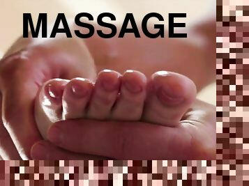 Gorgeous massage sex along staggering Jillian Janson