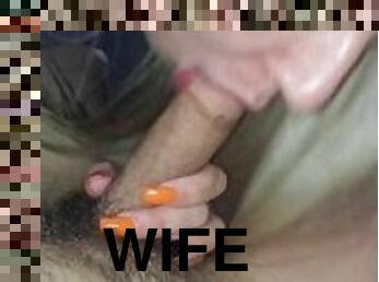 Ex sucking dick cause she loves cock