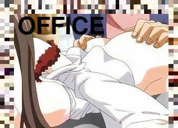 Big Boobed Idol Loves Getting Doggystyle Fuck in the Office  Hentai Anime 1080p
