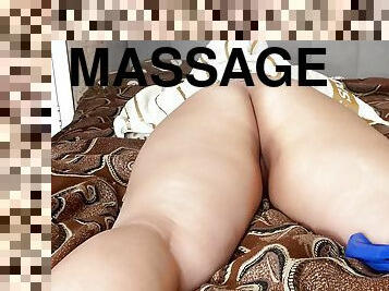 Massage at home and fucked the client