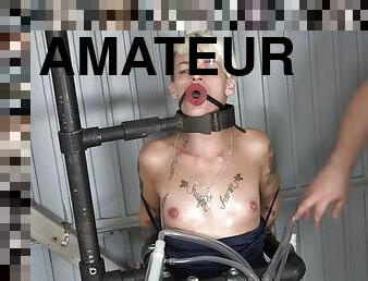 brystvorter, strømpebukser, amatør, bdsm, bondage, mælk, små-patter, suttende