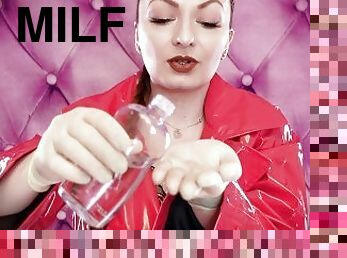 infirmière, médecin, milf, point-de-vue, fétiche, latex, maîtresse