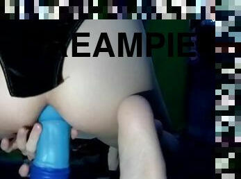 amatør, anal, homofil, creampie, cum, dildo, fetisj, alene, twink