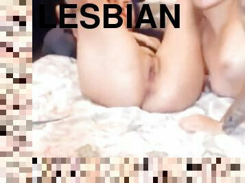babes, lesbiana, adolescente, con-los-dedos, webcam, culazo