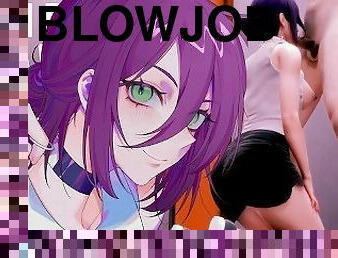 Lady Reze Blowjob School, Chainsaw Man Bomb Girl Sex
