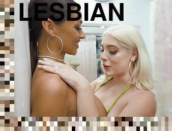 Beautiful Gia Ohmy lesbian crazy adult scene