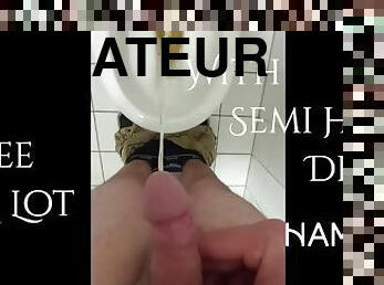 masturbation, pisser, amateur, solo, bite