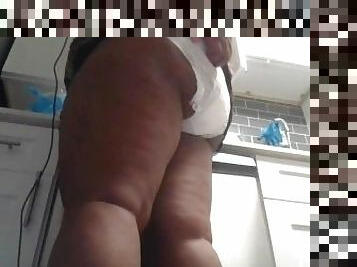 masturbation, ébène, lesbienne, black, belle-femme-ronde, joufflue, baby-sitter, point-de-vue, fétiche