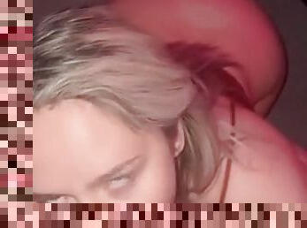 Onlyfans POV creampie for blonde with big tits
