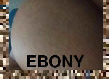 Cum Load On HUGE Soft Sweaty Ebony Boobs