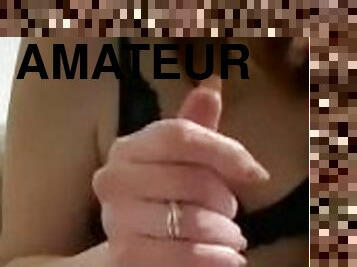 masturbation, amateur, ejaculation-sur-le-corps, branlette, française, point-de-vue