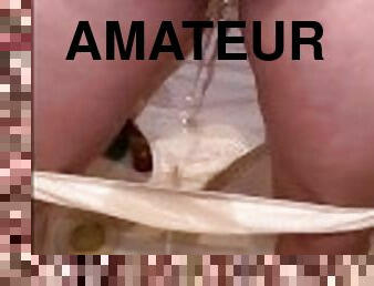 pisser, amateur, culotte, fétiche, humide, réalité