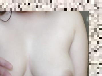 Amateur teen girl big boobs fucked creampie