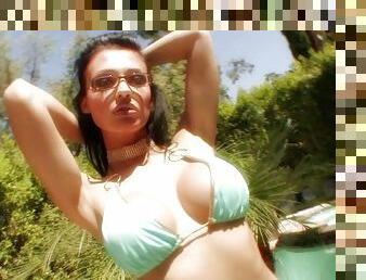 Aletta Ocean Wears Cum Covered Glasses, Scene #01