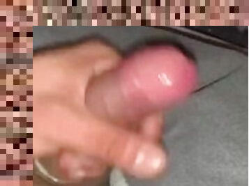 Jerking Off my hard dick