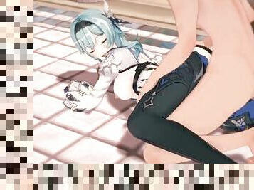 Genshin Impact Hentai 3D - Eula Lawrence