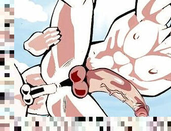 Gay muscular man fucks his bestfriend outside huge cum cartoon porn