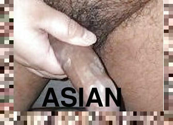 asiatique, masturbation, amateur, ejaculation-sur-le-corps, indien, point-de-vue, fétiche, solo, réalité