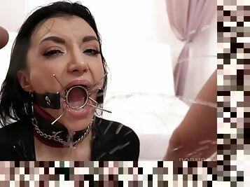 Madison Quinn First Time Triple Penetration Dap Piss Rought Bdsm (wet) P3