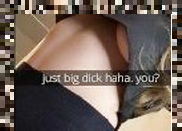 Prove me you have a big dick - then we'll meet