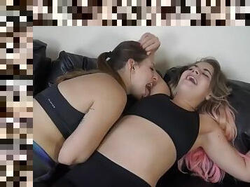 Lesbian Armpit Licking 5