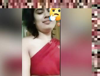 Today Exclusive- Cute Bangla Girl Shows Her Boobs