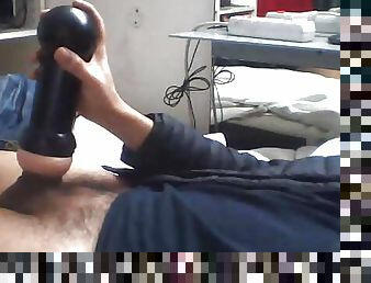 masturbação, magro, amador, brinquedo, gay, penetração-de-braço, jovem18, webcam, sozinho, leite