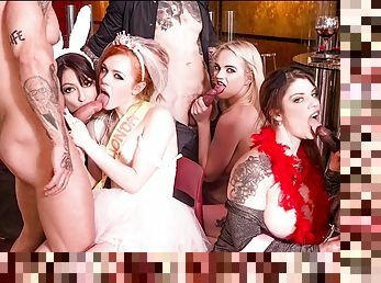 Private.com- Ella Hughes Lucia Suzy And Carly Nightclub Orgy