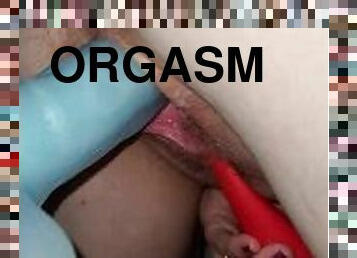 orgasmi, pillu-pussy, ruikkiminen, vaimo, amatööri, milf, mälli, koneet, dildo, perä-butt