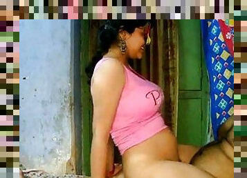 MILF Indian Savita is sucking a cock